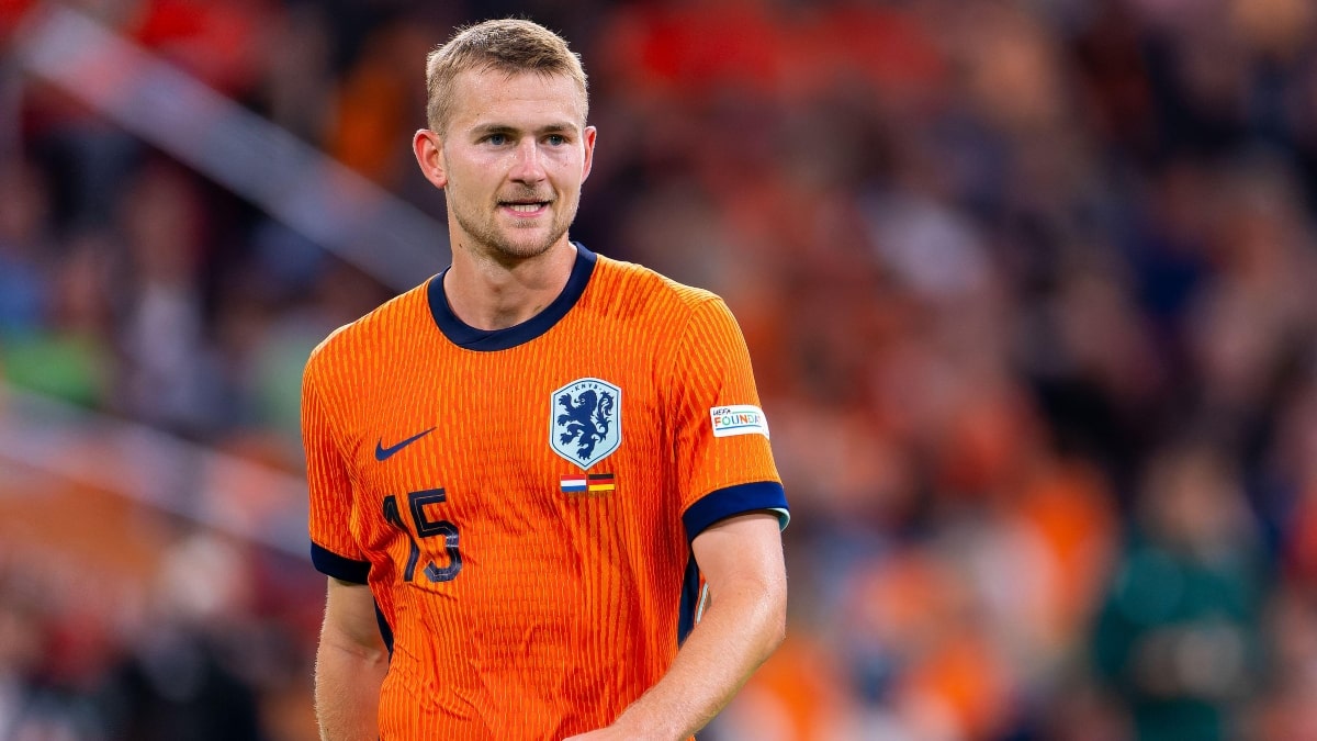 Matthijs de Ligt of the Netherlands