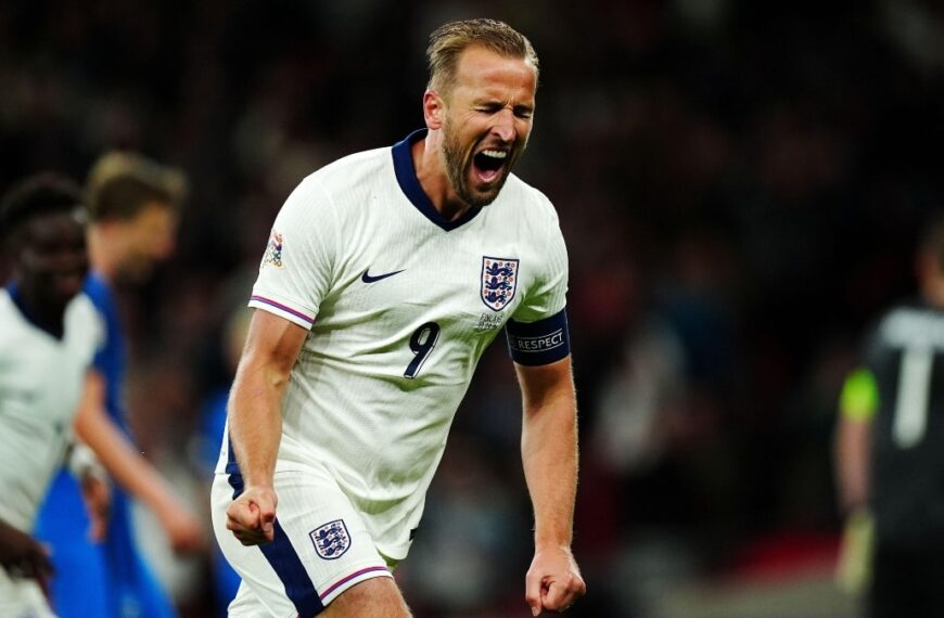 England striker Harry Kane