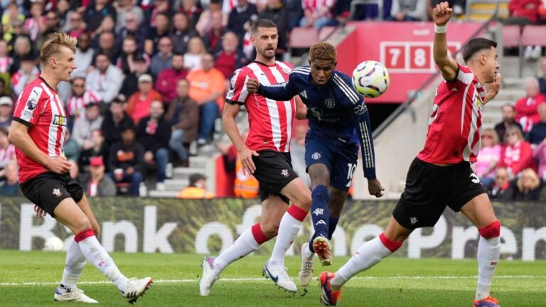 Southampton 0-3 Manchester United: Rashford nets first goal since march