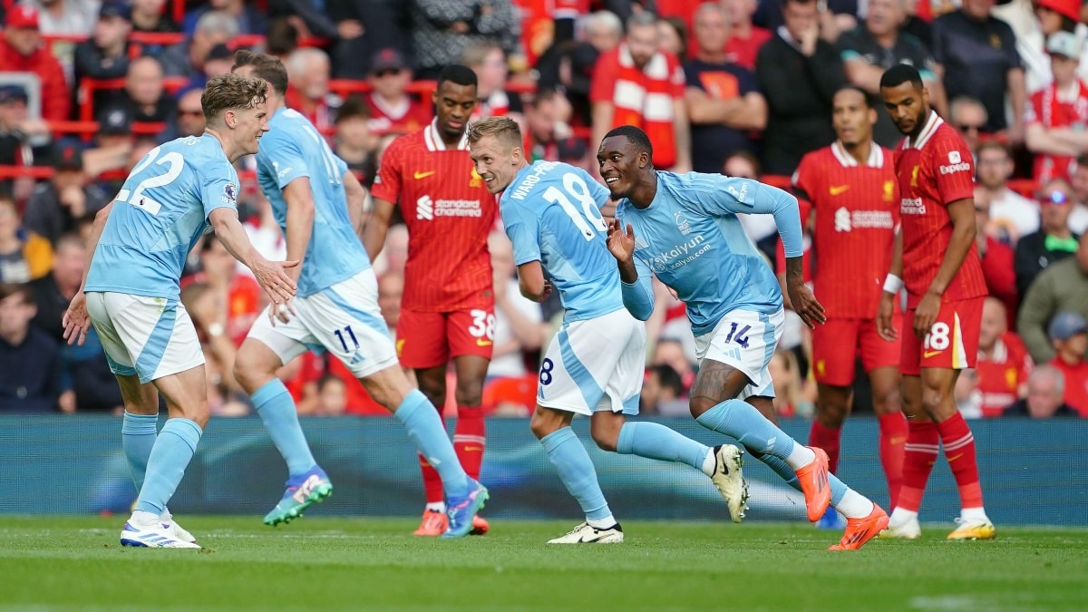 Callum Hudson-Odoi of Nottingham Forest