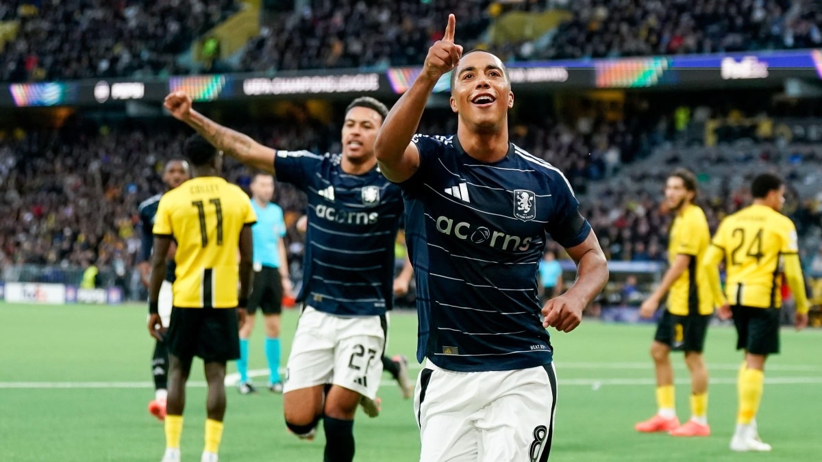 Tielemans strike helps Villans record historic Champions League win