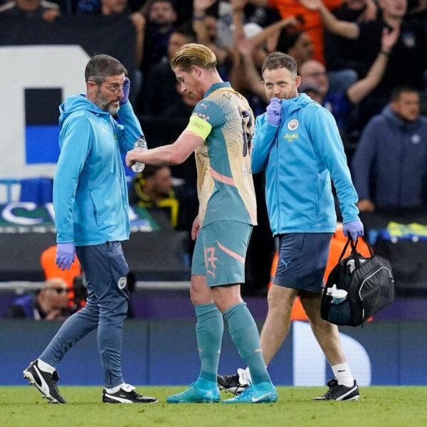 Manchester City await scans on Kevin De Bruyne ahead of Arsenal clash