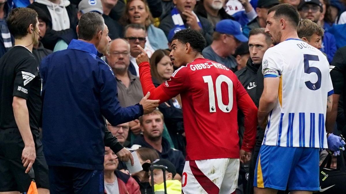 Nottingham Forest's Morgan Gibbs-White