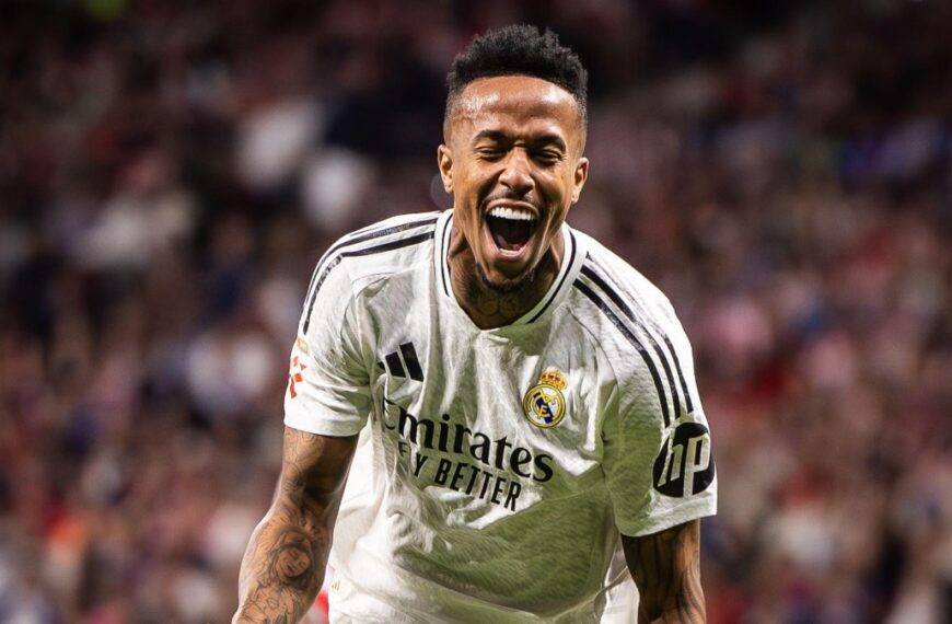 Real Madrid's Eder Militao