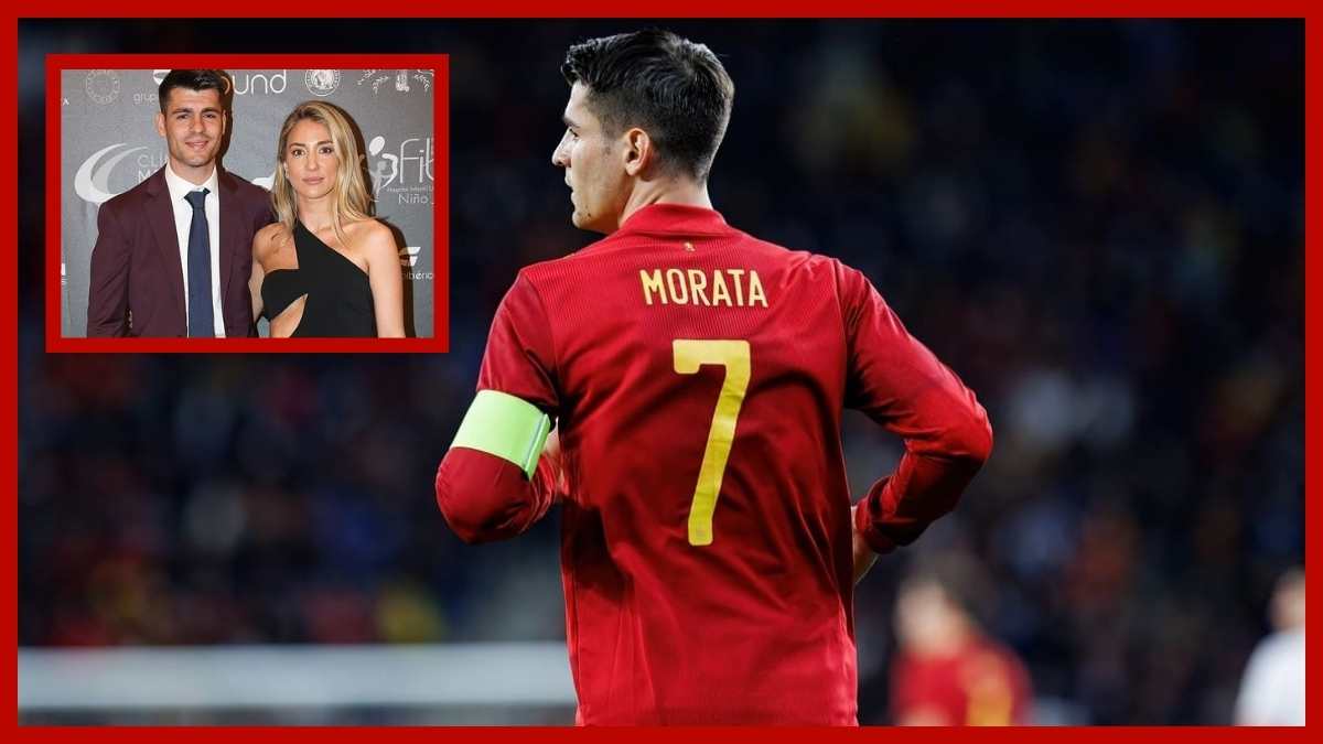 Spain captain Alvaro Morata’s divorce from wife Alice ‘was caused by…