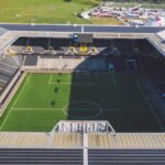 A photo of the Wankdorf Stadium home of Swiss Super League football team Young Boys Bern