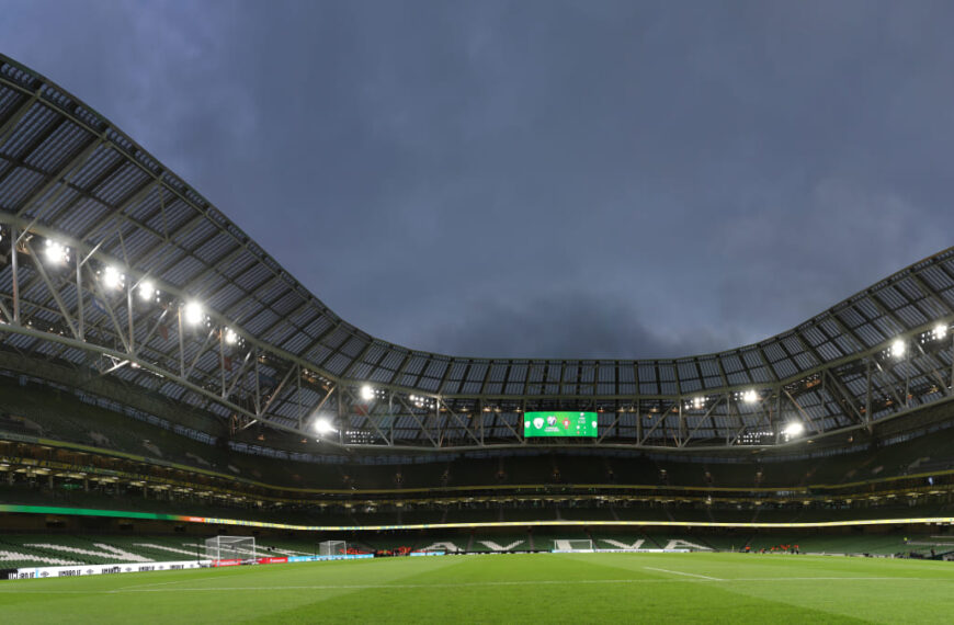 The Aviva Stadium in Ireland