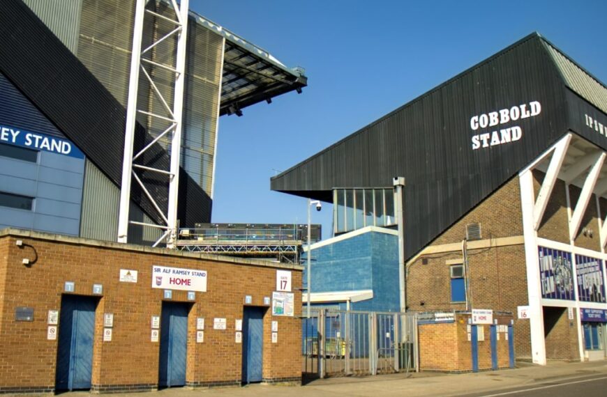 The Portman Road home of Ipswich Town Football Club