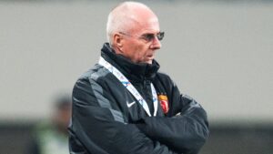 Late football manager Sven-Goran Eriksson