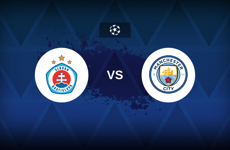 Champions League: Slovan Bratislava v Manchester City – Preview, predictions, tips, offers and odds