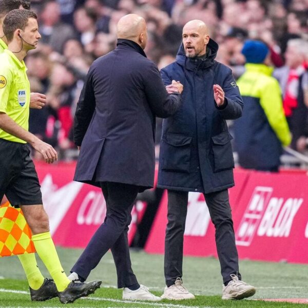 Liverpool boss Slot backs Ten Hag to bounce back from Manchester United sacking