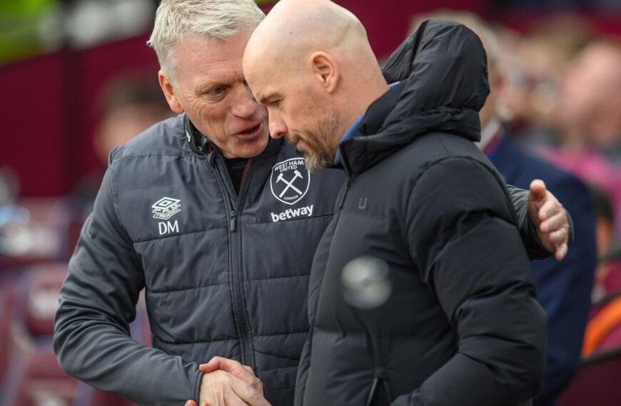 Erik ten Hag and David Moyes