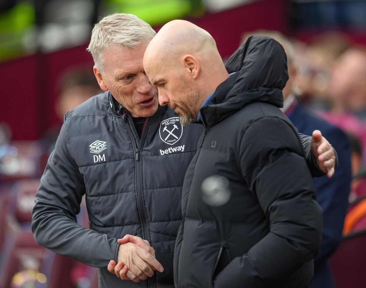 Erik ten Hag and David Moyes