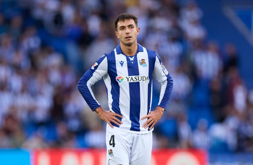 Martin Zubimendi of Real Sociedad