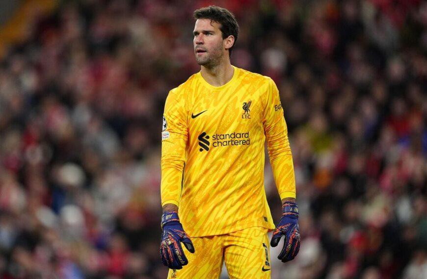 Alisson blow for Liverpool as goalkeeper ruled out for several weeks