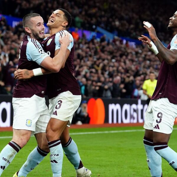 Aston Villa 2-0 Bologna: McGinn and Duran send Villa to the top of the Champions League