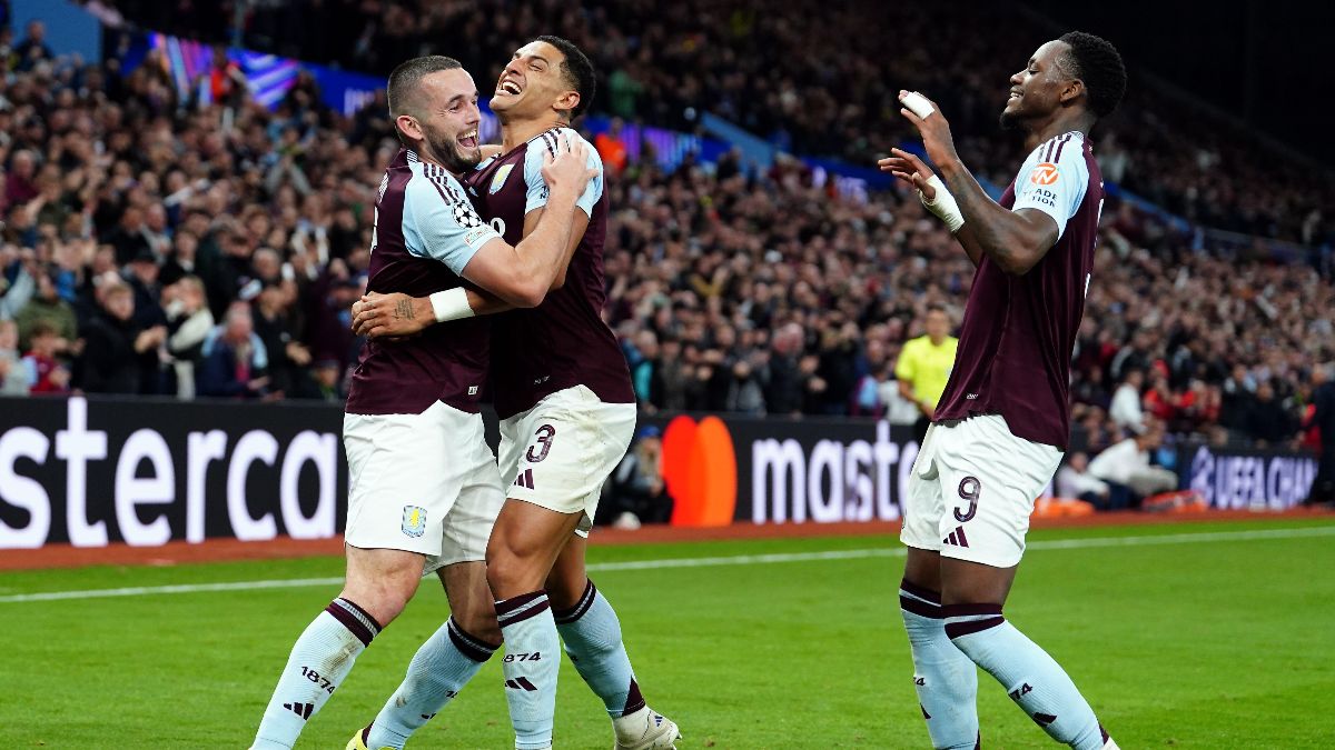 McGinn and Duran send Villa to the top of the Champions League