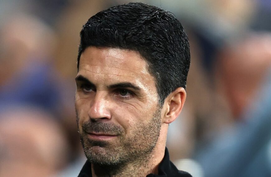 Arsenal Football Club manager Mikel Arteta