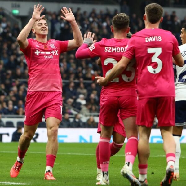 LIVE – Tottenham 1-2 Ipswich Town: Can Spurs hit back from midweek setback?