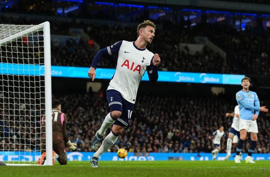 LIVE – Manchester City 0-2 Tottenham: Guardiola’s men aim to end losing streak and close gap on Liverpool