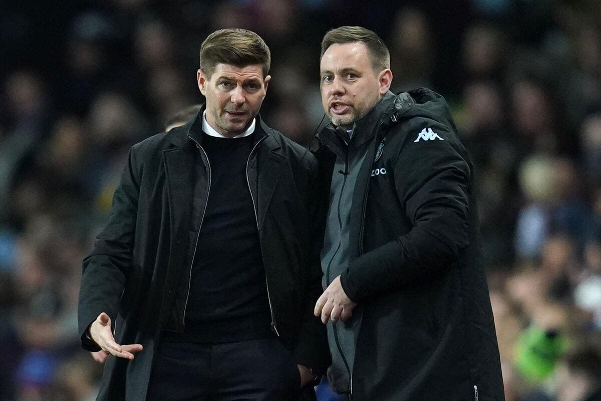 Steven Gerrard joined by Michael Beale in Saudi Arabia