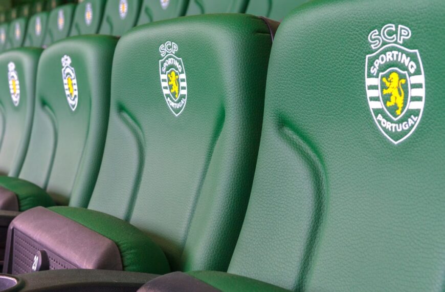 Sporting Lisbon CP football club stadium seats