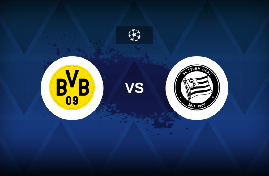 Champions League: Borussia Dortmund vs Sturm Graz – Preview, prediction, tips, offers and odds