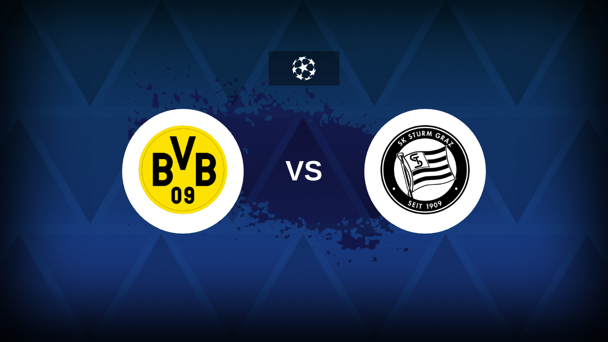 Champions League: Borussia Dortmund vs Sturm Graz – Preview, prediction, tips, offers and odds