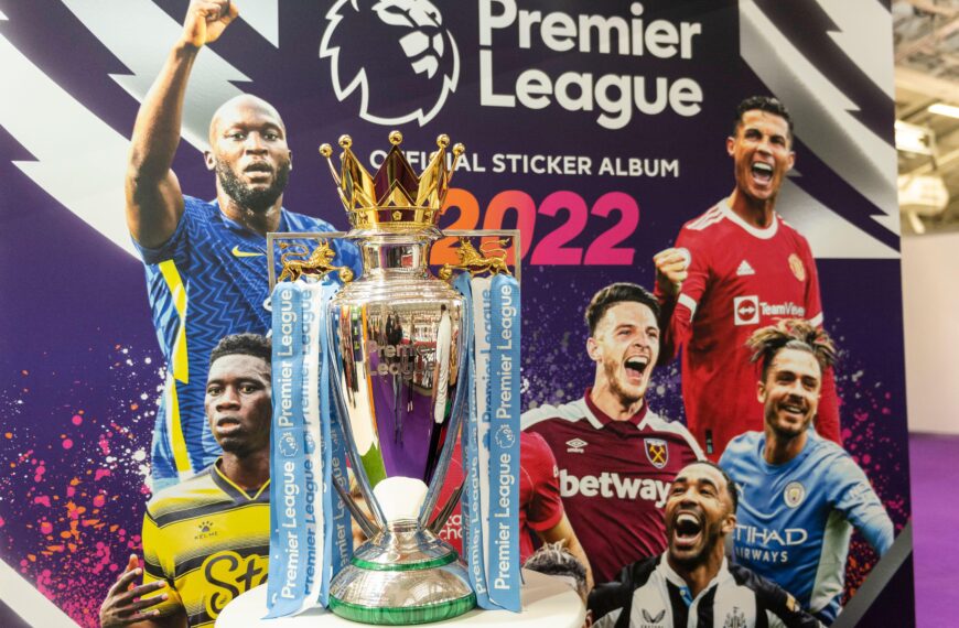 Premier League trophy