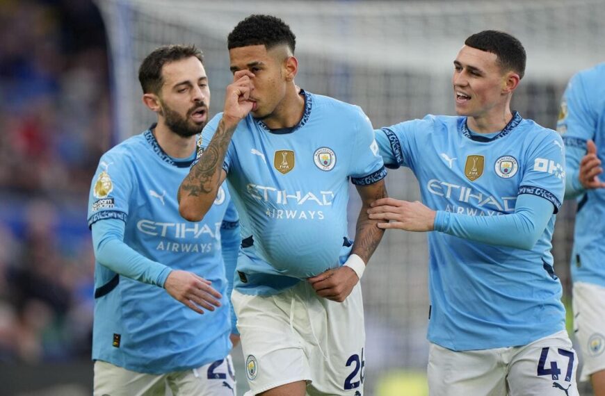 LIVE – Leicester City 0-1 Manchester City: Savinho gives City the lead