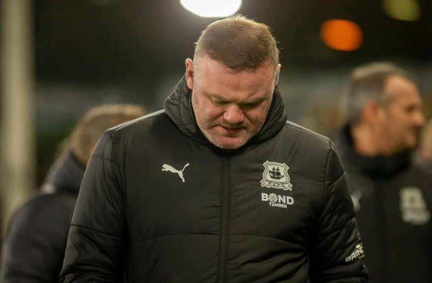 Plymouth Argyle chairman Hallett: There are no conversations around sacking Wayne Rooney