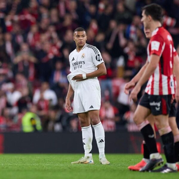 Mbappe misses penalty as Real Madrid suffer shock LaLiga defeat to Athletic Club