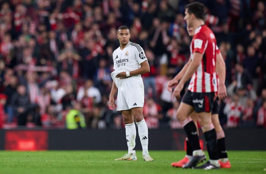 Mbappe misses penalty as Real Madrid suffer shock LaLiga defeat to Athletic Club