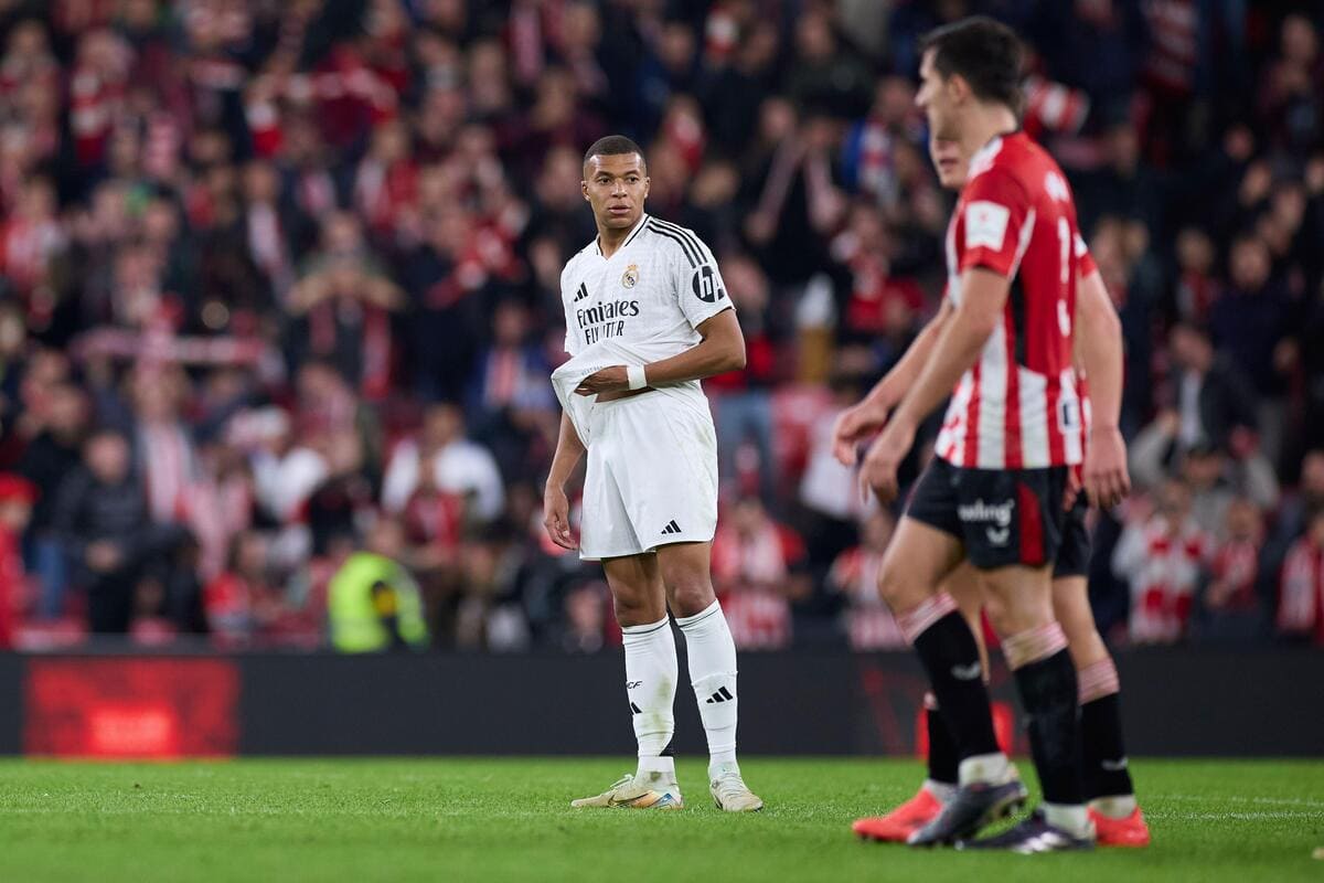 Mbappe misses penalty as Real Madrid suffer shock LaLiga defeat to Athletic Club