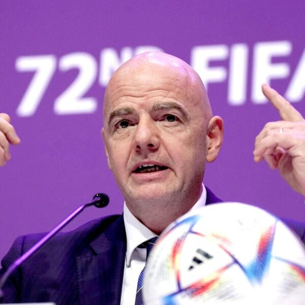 Infantino preaches a message of unity after handing Saudi Arabia the 2034 World Cup