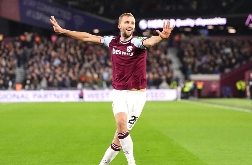 Soucek dedicates goal to ‘favourite’ Antonio as West Ham get huge win vs Wolves