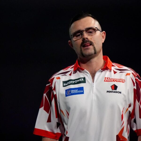 World Darts Championship: Heta hits nine-darter but is knocked out