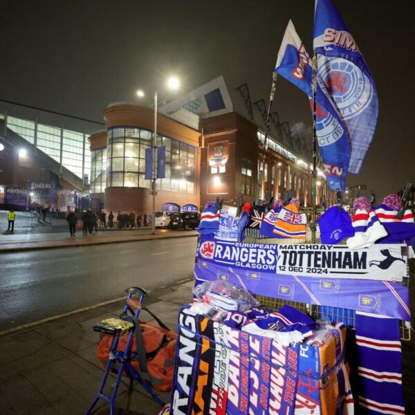 Rangers v Tottenham: Line-ups confirmed as Gray starts in Spurs defence