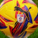 A photo of the English Football League EFL ball