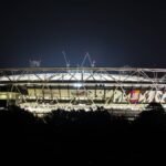 A photo of the London Stadium home of West Ham United Football Club