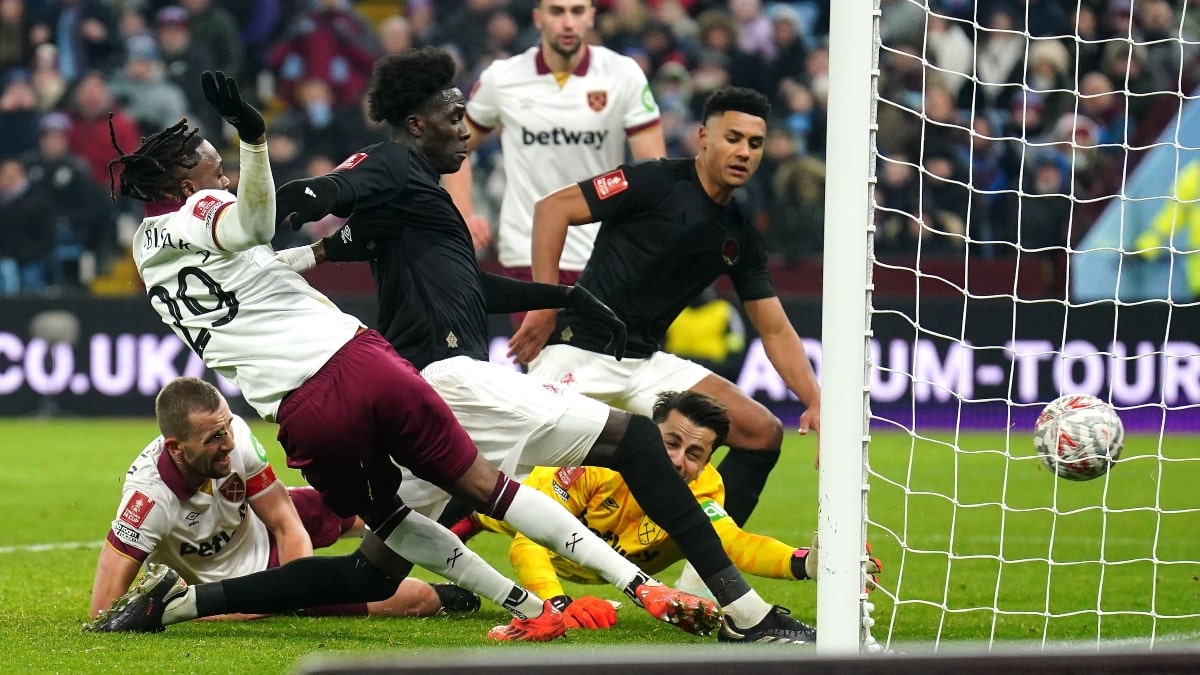 Aston Villa 2-1 West Ham: Villans stage late comeback to advance in FA Cup