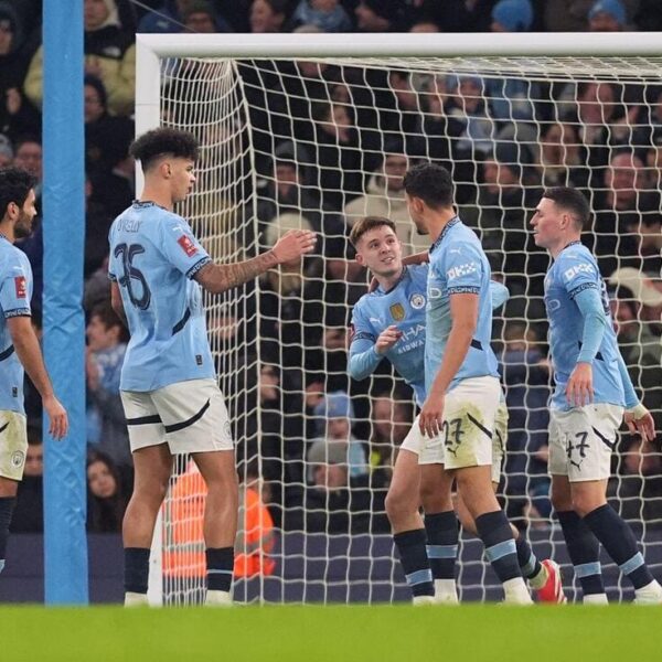 FA Cup round-up: Manchester City thrash Salford while Leeds narrowly avoid cup upset