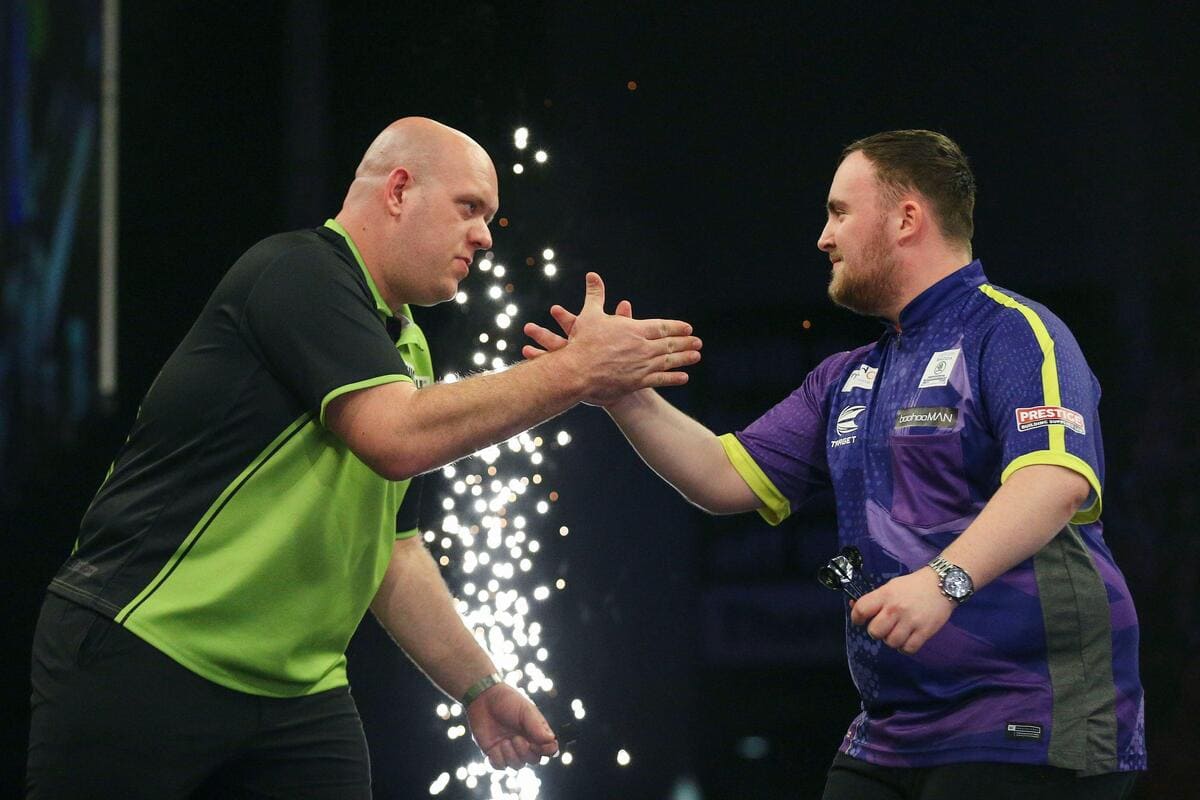 World Darts Championship final: Luke Littler v Michael van Gerwen