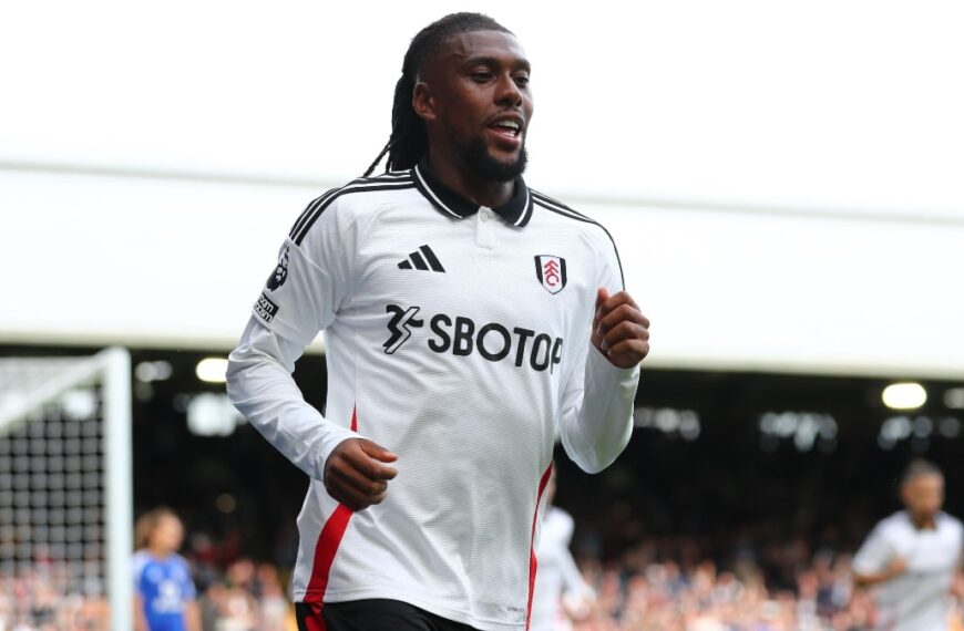 Fulham's Alex Iwobi