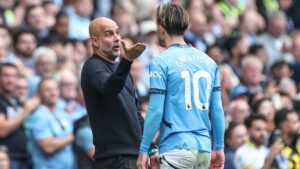 Jack Grealish Pep Guardiola