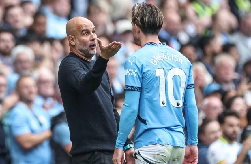 Guardiola calls for more from Grealish as forgotten England international seeks career revival