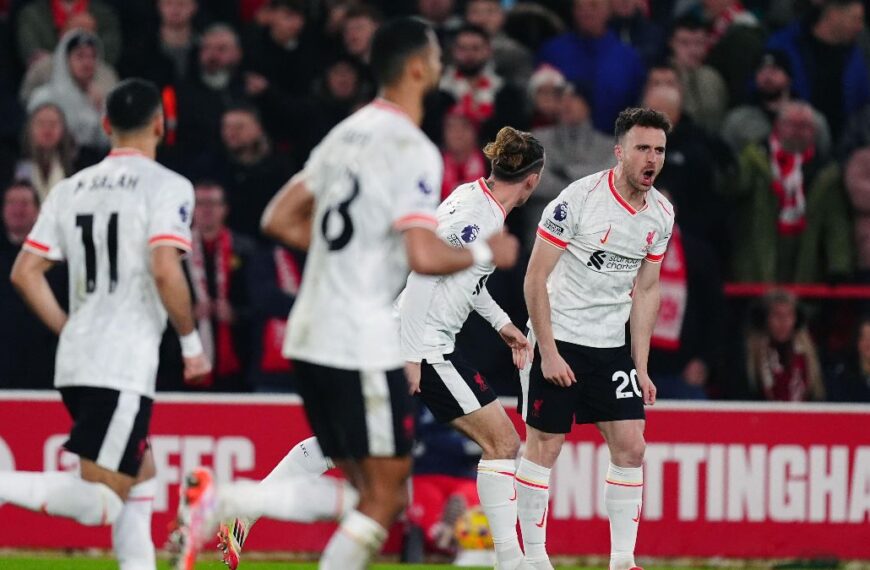 Nottingham Forest 1-1 Liverpool: Super sub Jota denies famous win for Forest in pulsating draw