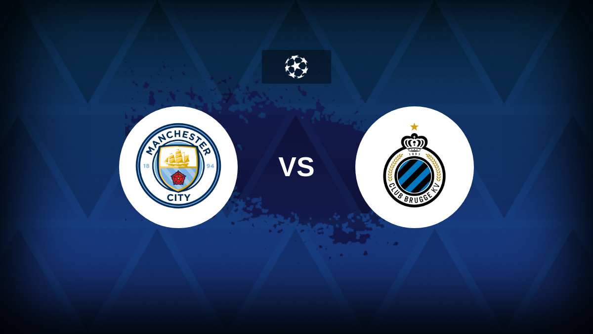 Champions League: Manchester City v Club Bruges