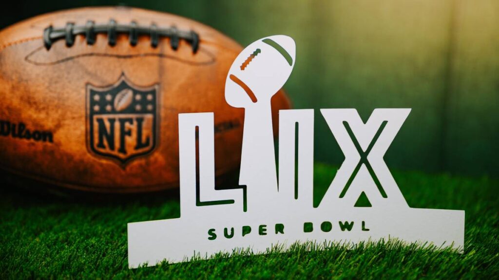 nfl super bowl 2025 watch uk