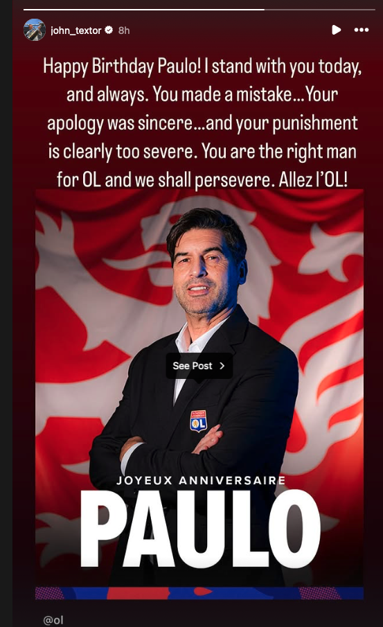 Lyon coach Paulo Fonseca